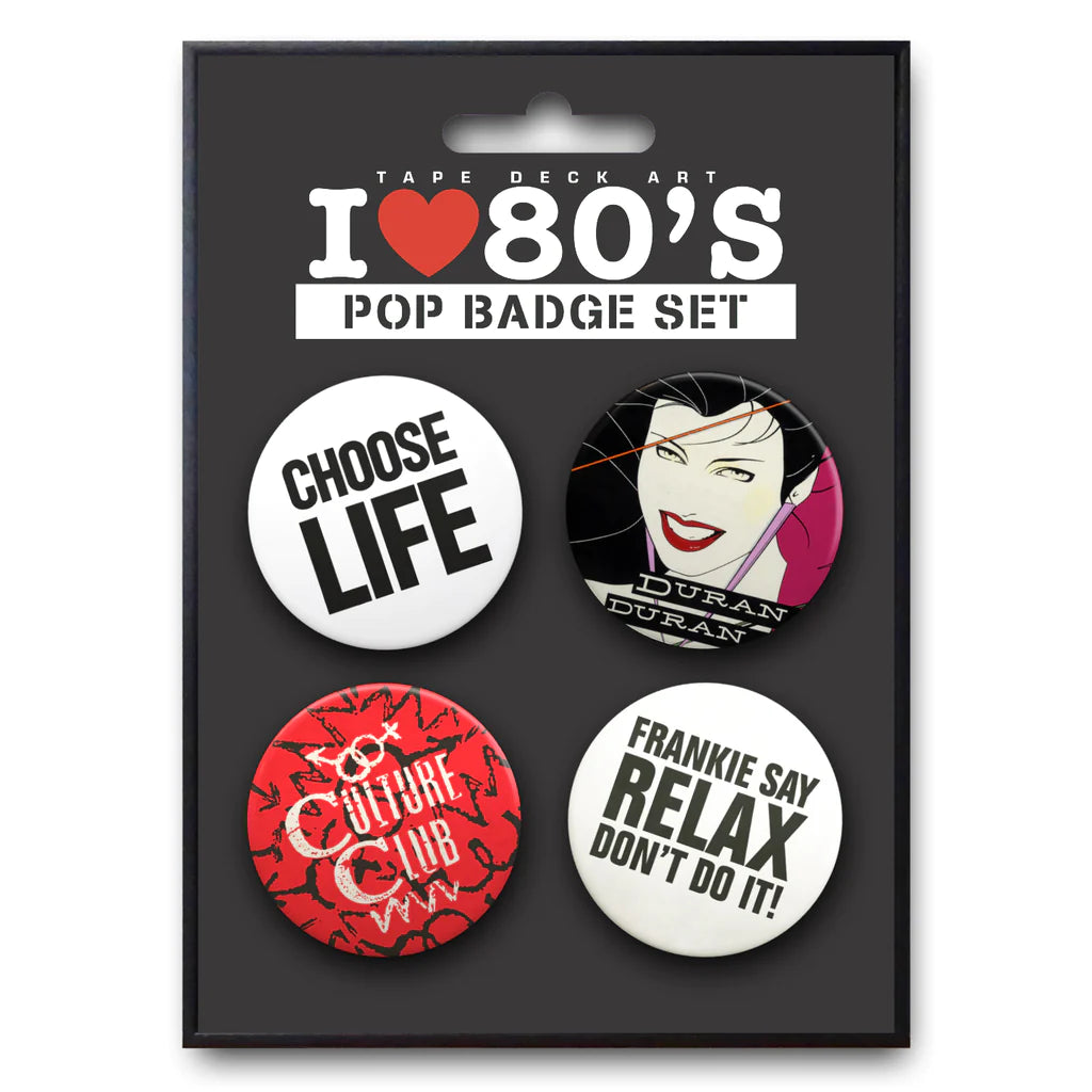 Tape Deck Art 80's Pop Art For Sale Giant 3D Vintage Pin Badge –  Smolensky Gallery