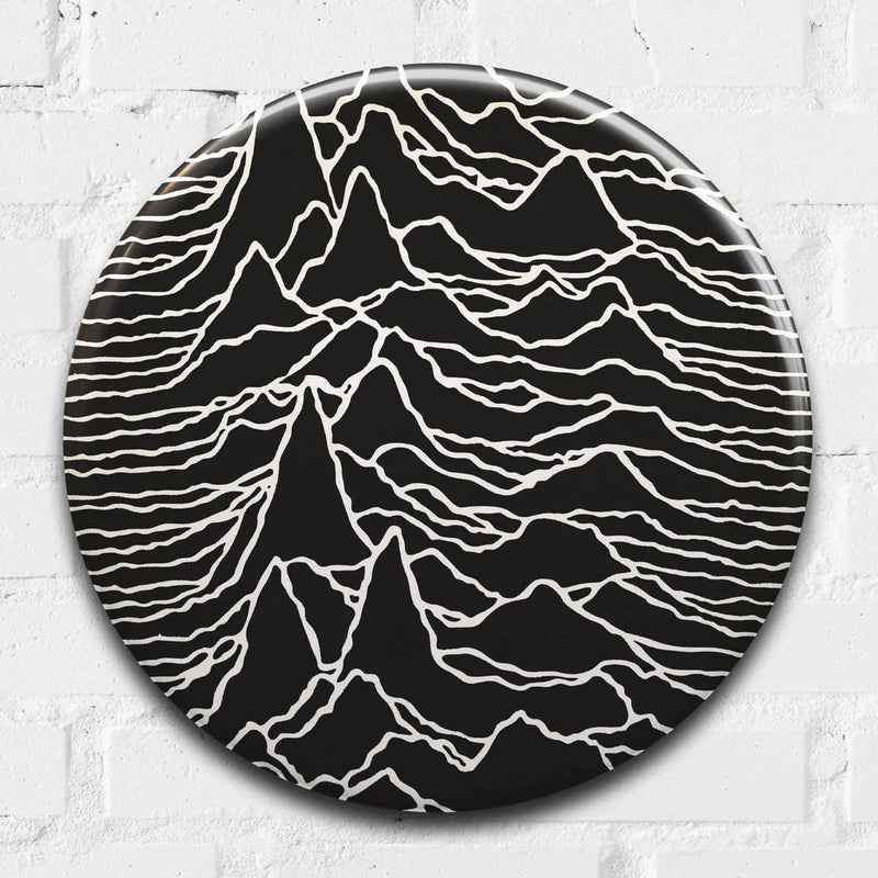 Tape Deck Art Joy Division Giant Badge For Sale 