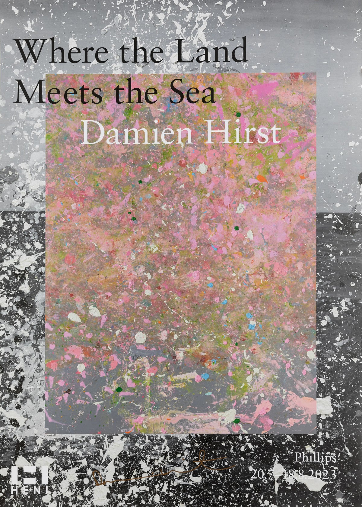 Damien Hirst, Where the Land Meets the Sea (Signed) (Set of 3), 2023