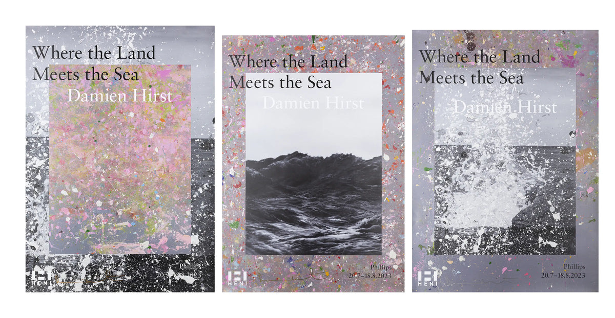 Damien Hirst, Where the Land Meets the Sea (Signed) (Set of 3), 2023