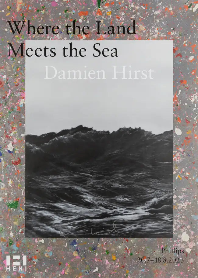 Damien Hirst, Where the Land Meets the Sea (Signed) (Set of 3), 2023