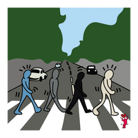 TBOY, Abbey road mini album, art for sale from smolensky gallery