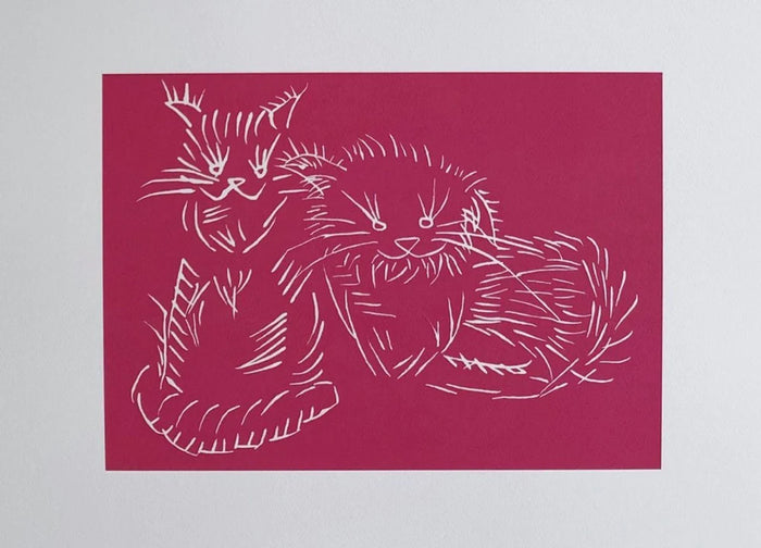 Ai Weiwei, Cats (Pink), 2022 - Smolensky Gallery