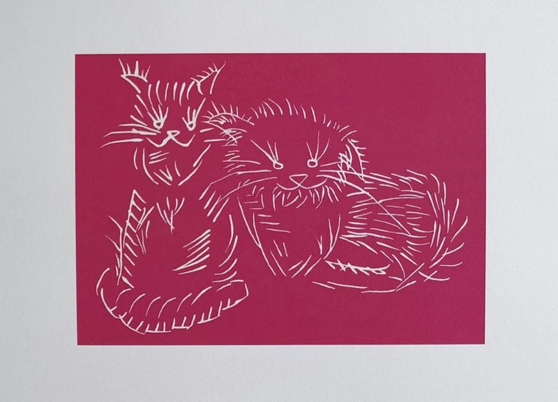 Ai Weiwei, Cats (Pink), 2022 - Smolensky Gallery