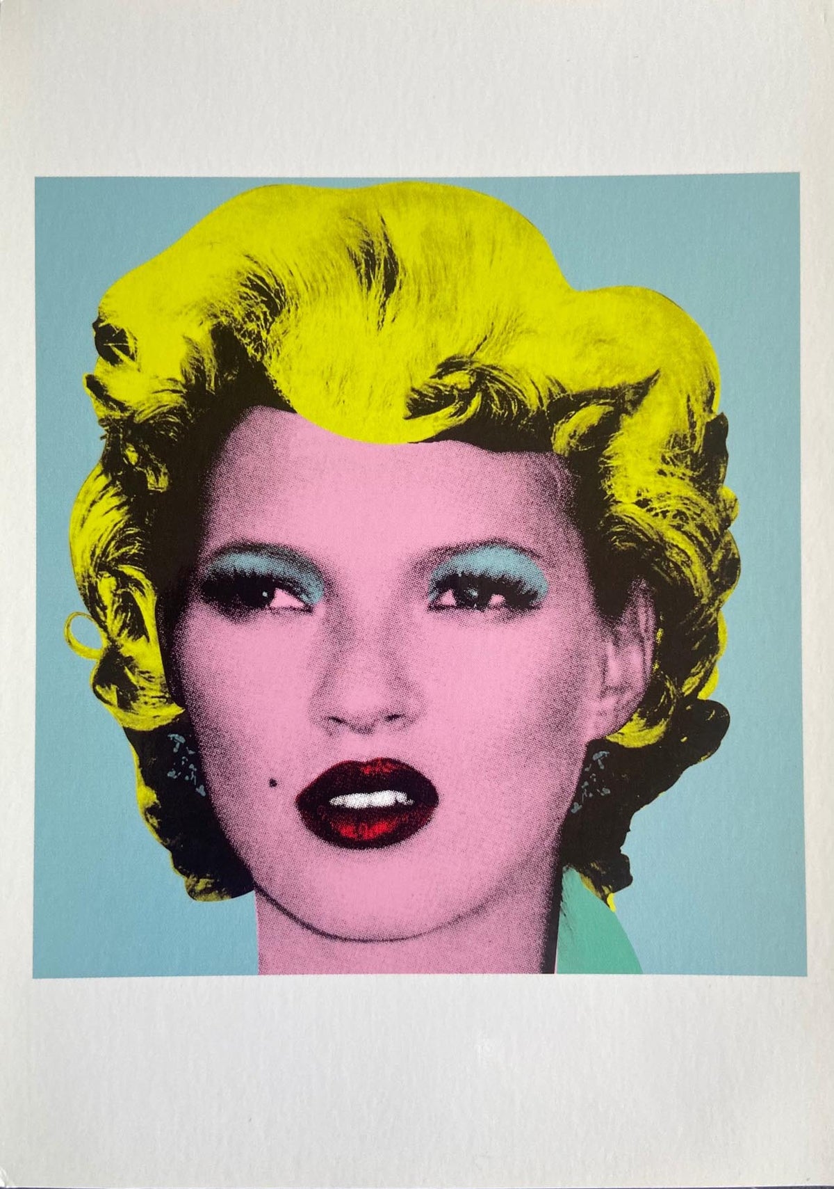 Banksy, Kate Moss Postcard, 2005 art for sale from Smolensky Gallery