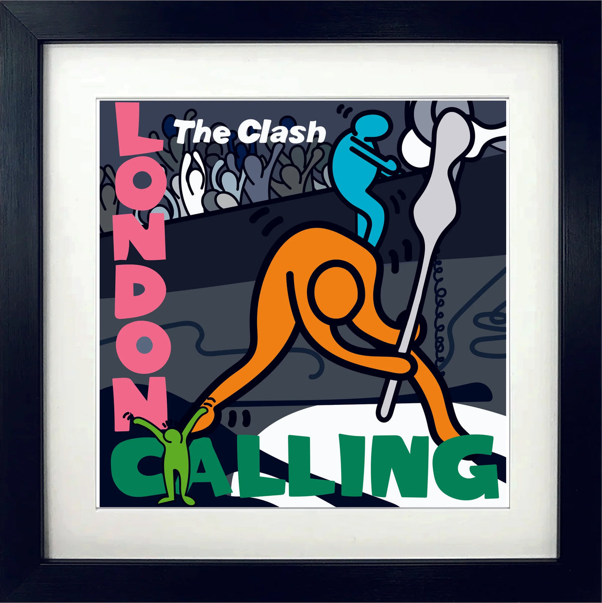 TBOY, London Calling 2, art for sale from smolensky gallery