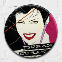 Tape Deck Art Duran Duran Giant 3D Badge 