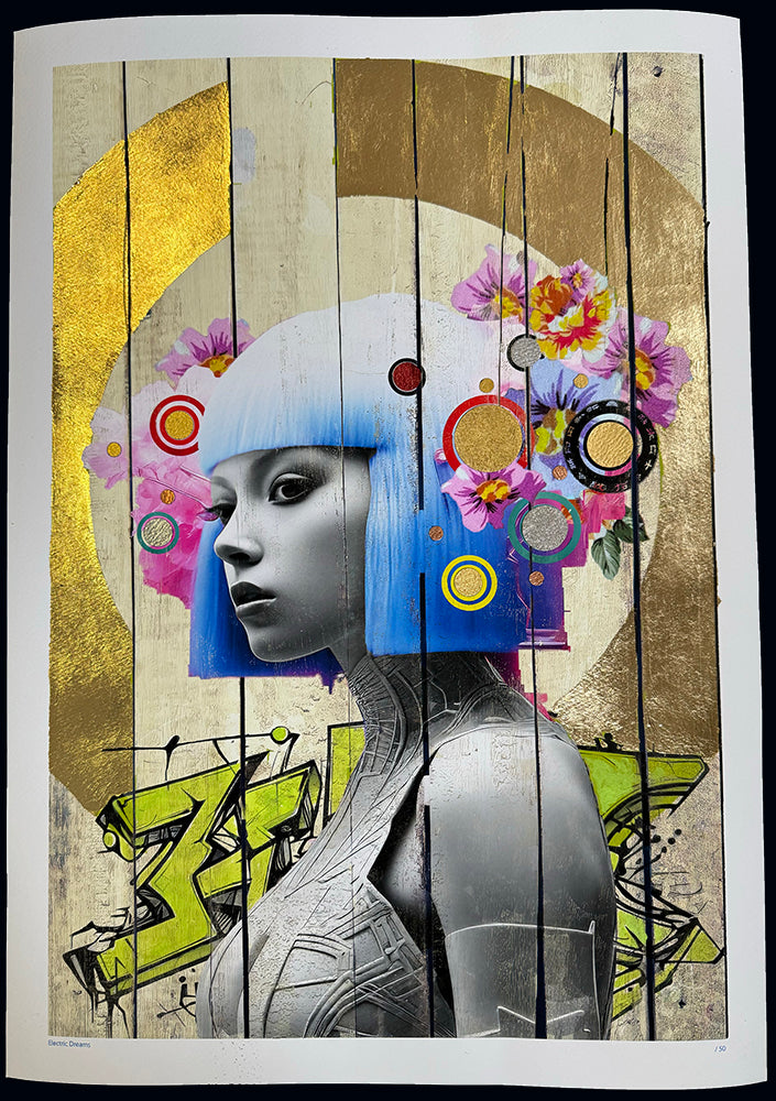 Gareth Tristan Evans, Electric Dreams, art for sale from Smolensky Gallery 