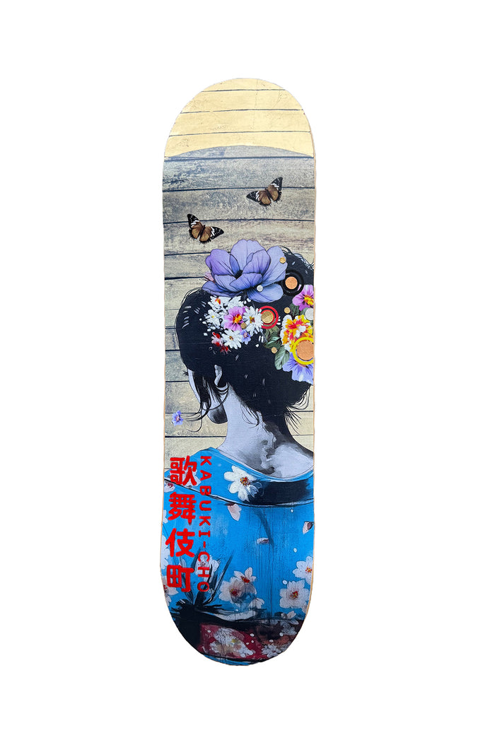 Gareth Tristan Evans,  Blue Rose single skatedeck