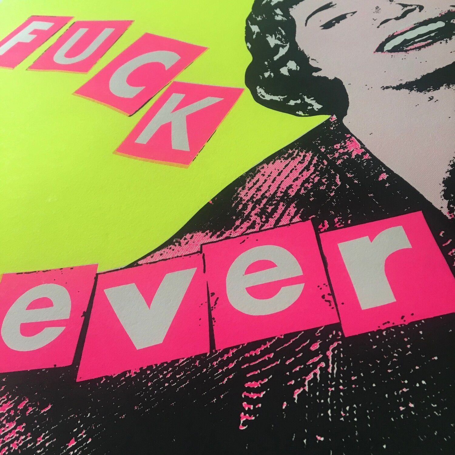 Jamie Reid, Fuck Forever (Yellow), 1997 – Smolensky Gallery