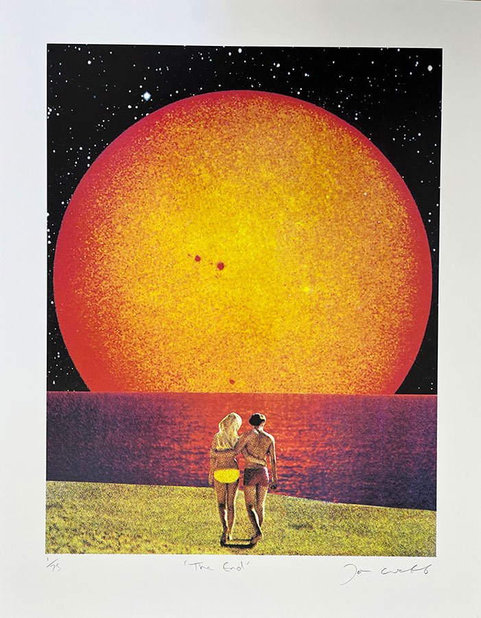 Joe Webb, The End, 2022,prints for sale from Smolensky Gallery