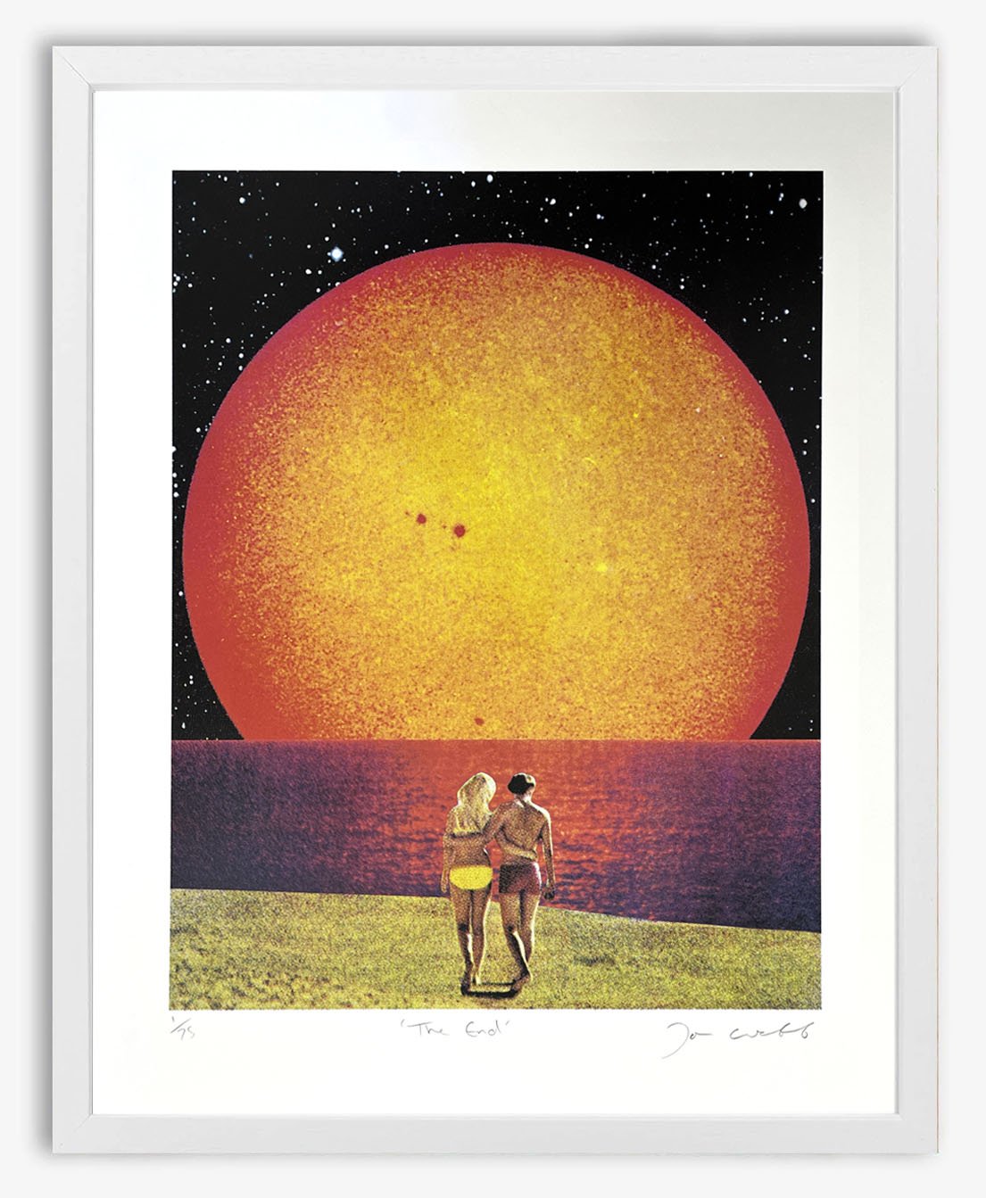 Joe Webb, The End, 2022, prints for sale from Smolensky Gallery 