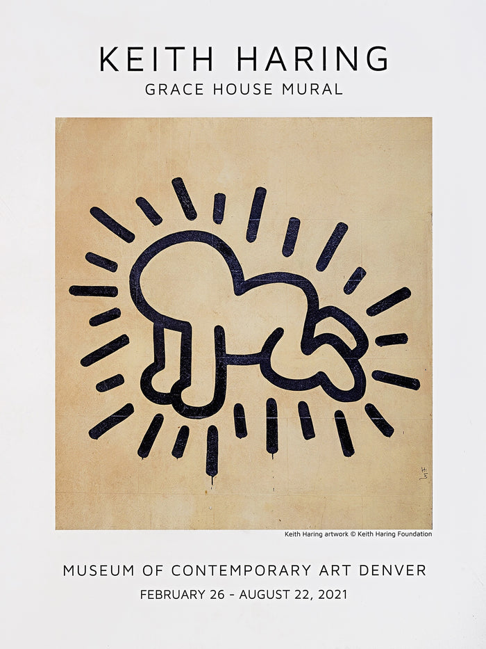 Keith Haring, Grace House Mural, 2021