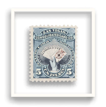 Guy Gee Art - LAS VEGAS 2 stamp art- Contemporary Art Gallery 