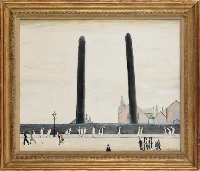 L.S. Lowry, Street Scene, 1965