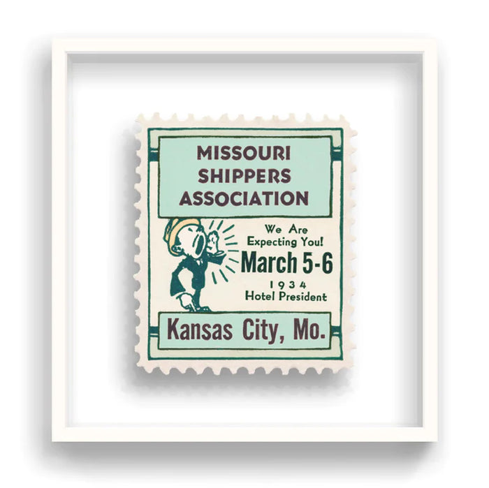 Guy Gee Art - MISSOURI stamp art- Contemporary Art Gallery 