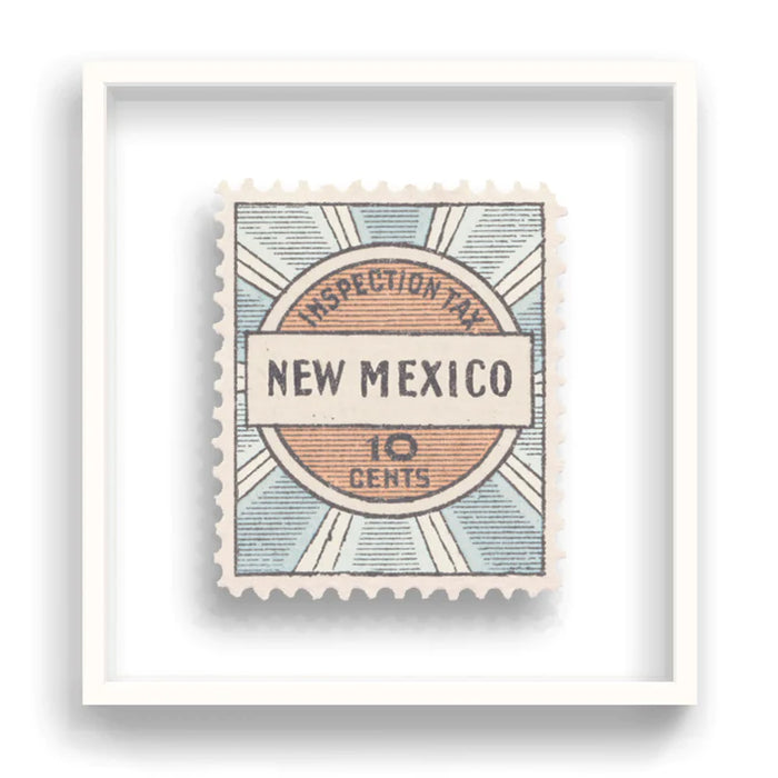 Guy Gee Art - NEW MEXICO stamp art- Contemporary Art Gallery 