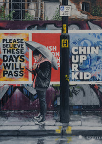 Peter Davis, Chin Up R Kid, Northern Quarter, 2022 - Smolensky Gallery