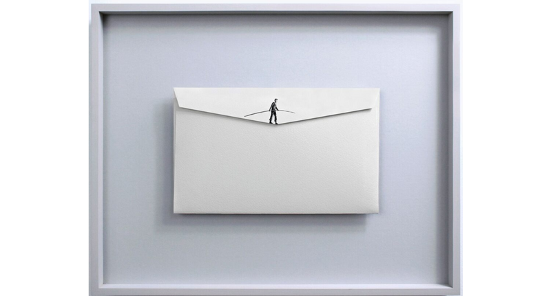 Pejac, Love Letter, 2018 - Smolensky Gallery