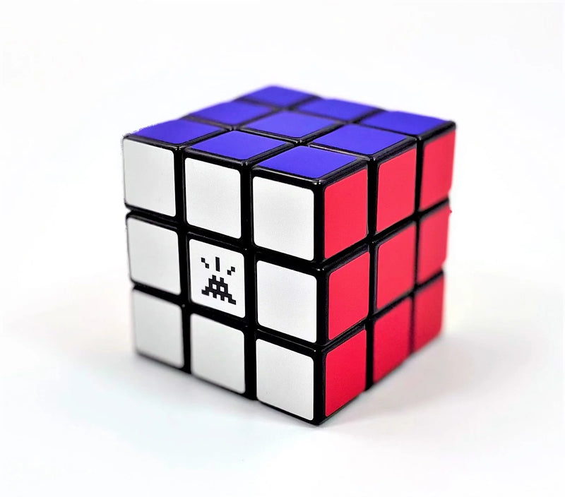 Invader, Rubik's Cube, 2022, art for sale from Smolensky Gallery 