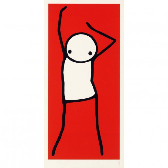 Stik print for sale, limited edition STIK, Dancer, 2011. Buy limited edition art prints online. 