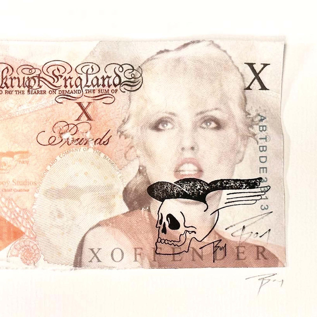 TBOY, Generation X bank note, blondie