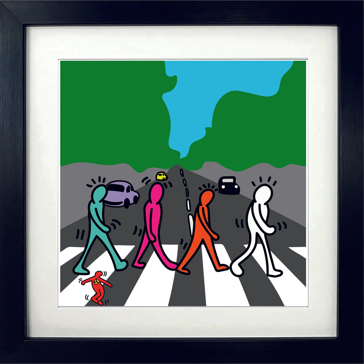 TBOY, Abbey road edition 2, art for sale from smolensky gallery