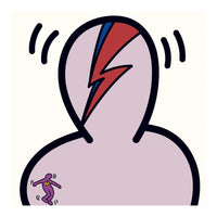 TBOY, Aladdin Sane mini album, art for sale from smolensky gallery