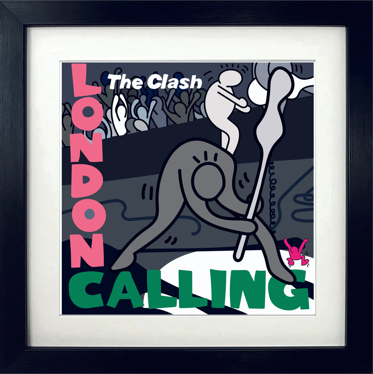 TBOY, London Calling, art for sale from smolensky gallery