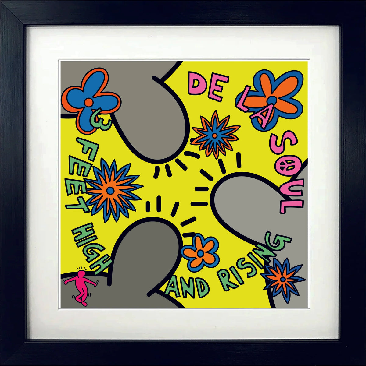 TBOY, De La Soul, art for sale from Smolensky Gallery 