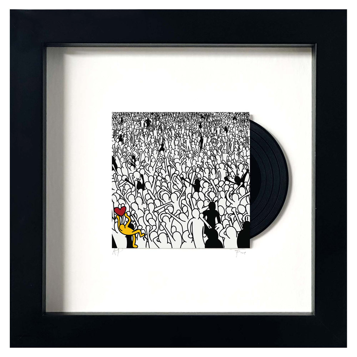 TBOY, Listen without prejudice mini album, art for sale from smolensky gallery