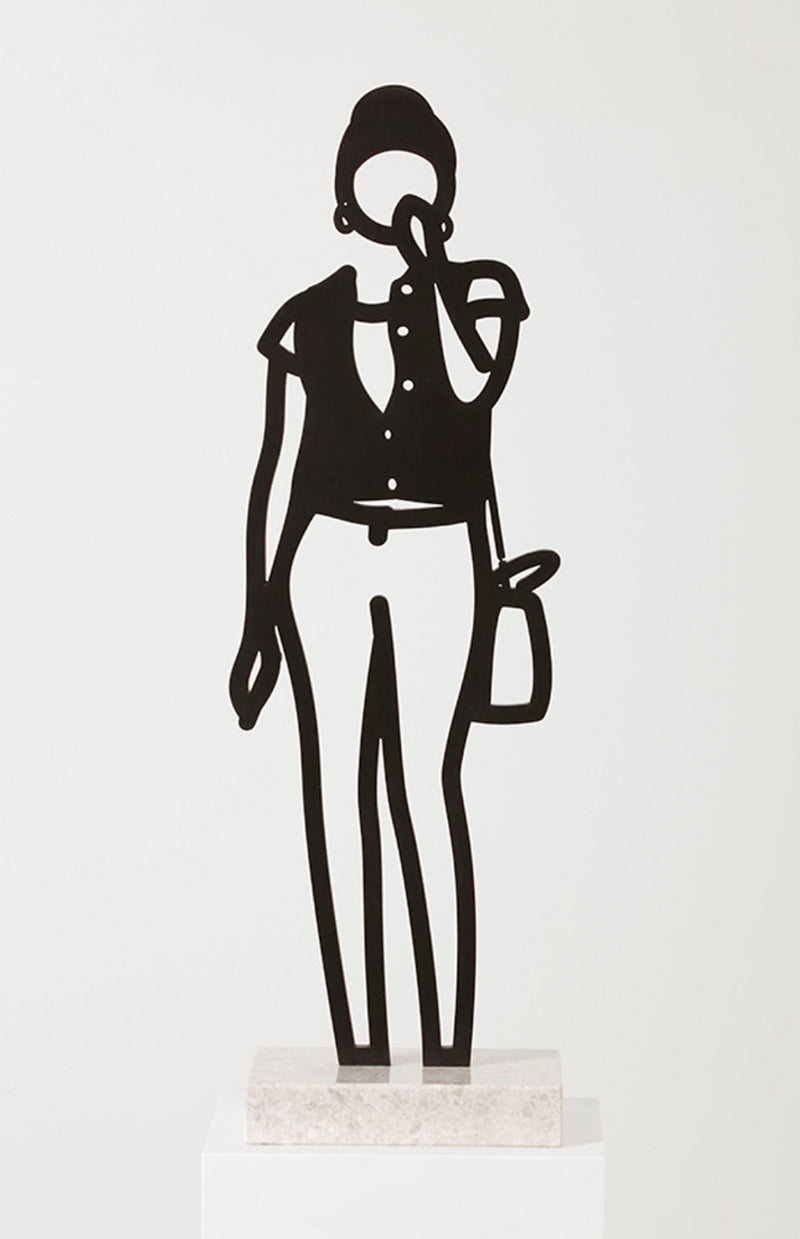 Julian Opie, Denim Waistcoat, 2020