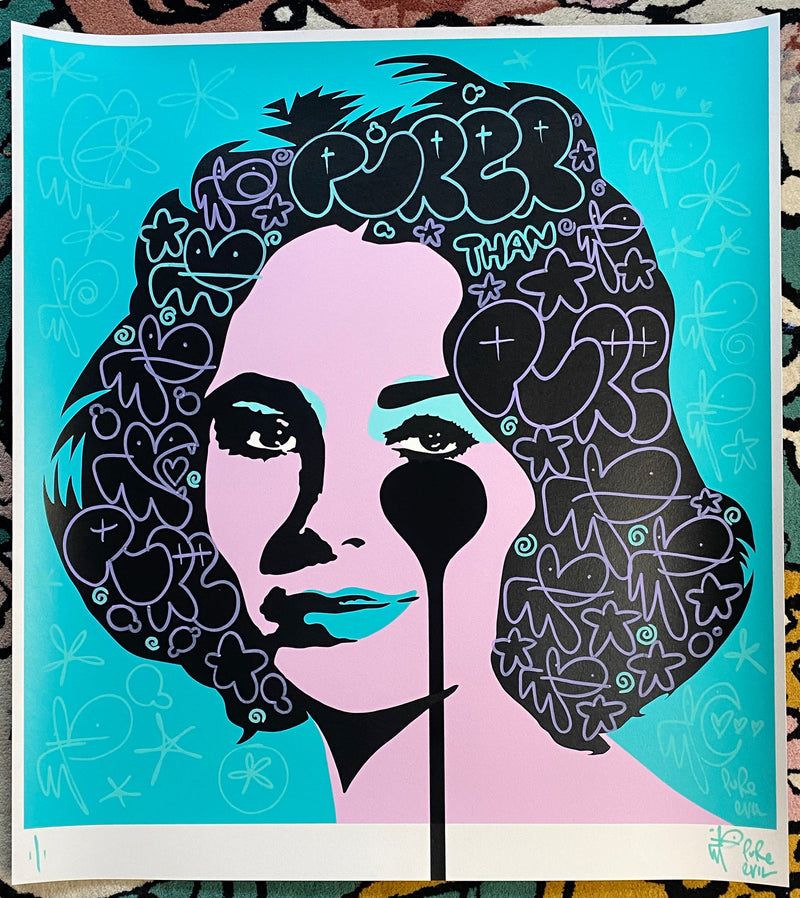 Liz Taylor Classic - Purer Than Pure (Handfinished) - Smolensky Gallery