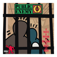 TBOY, Public enemy mini album, art for sale from smolensky gallery