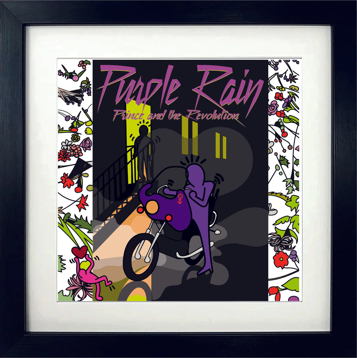 TBOY, Purple Rain edition 2, art for sale from smolensky gallery