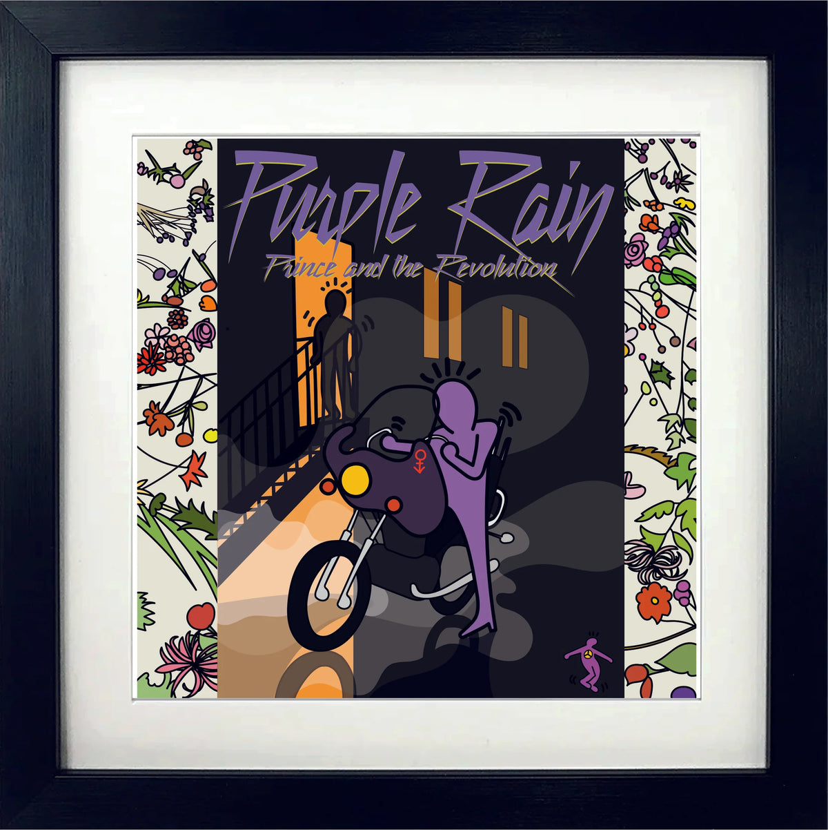 TBOY, Purple Rain, art for sale from smolensky gallery