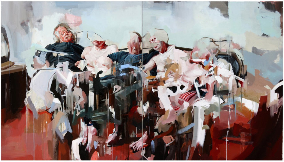 Benjamin Cohen, Study of Six Figures & Interior, 2011