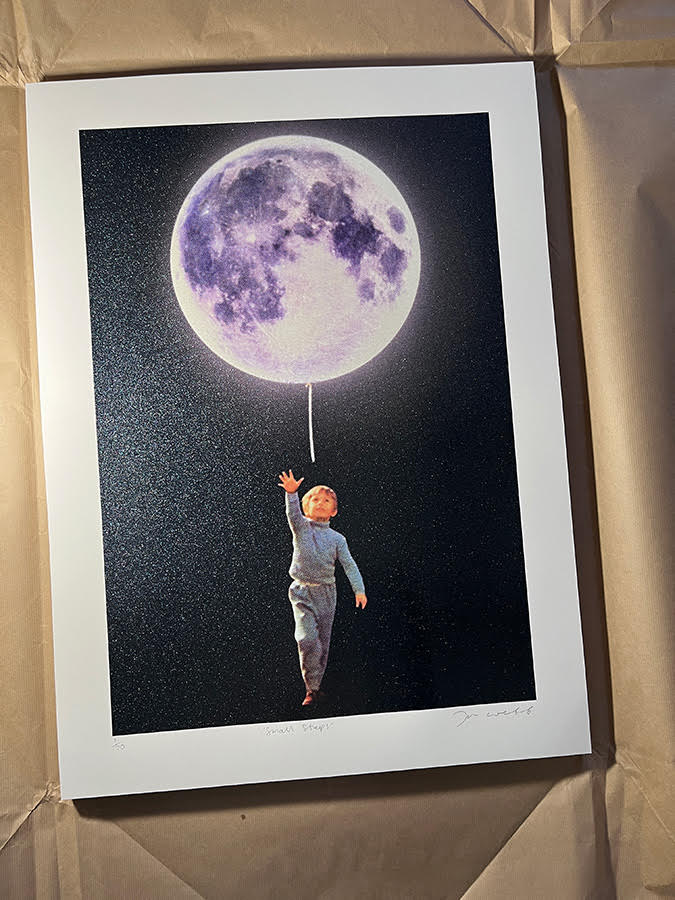 Joe Webb Small Steps Art Print For Sale 