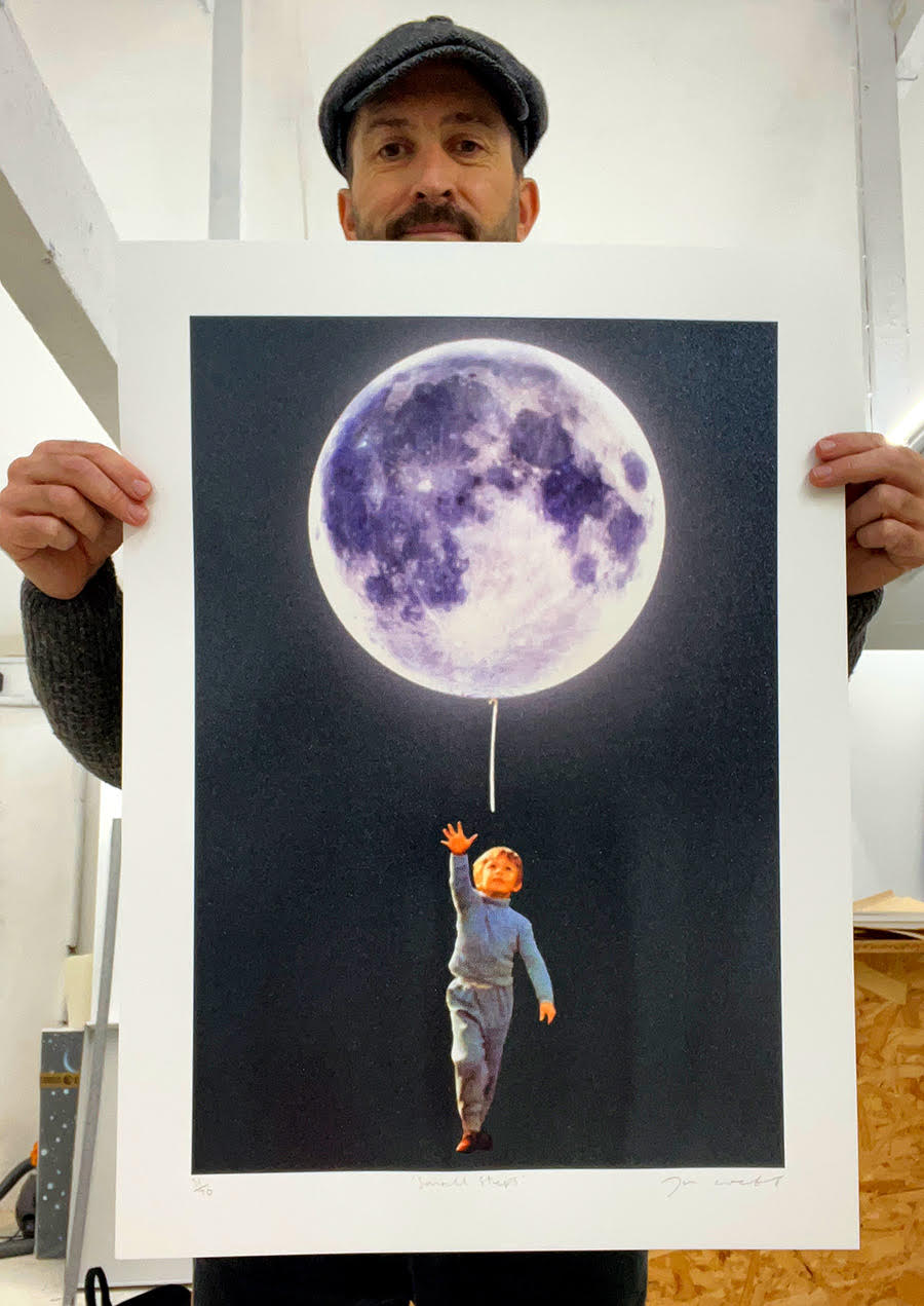 Joe Webb New Art Print Small Steps 