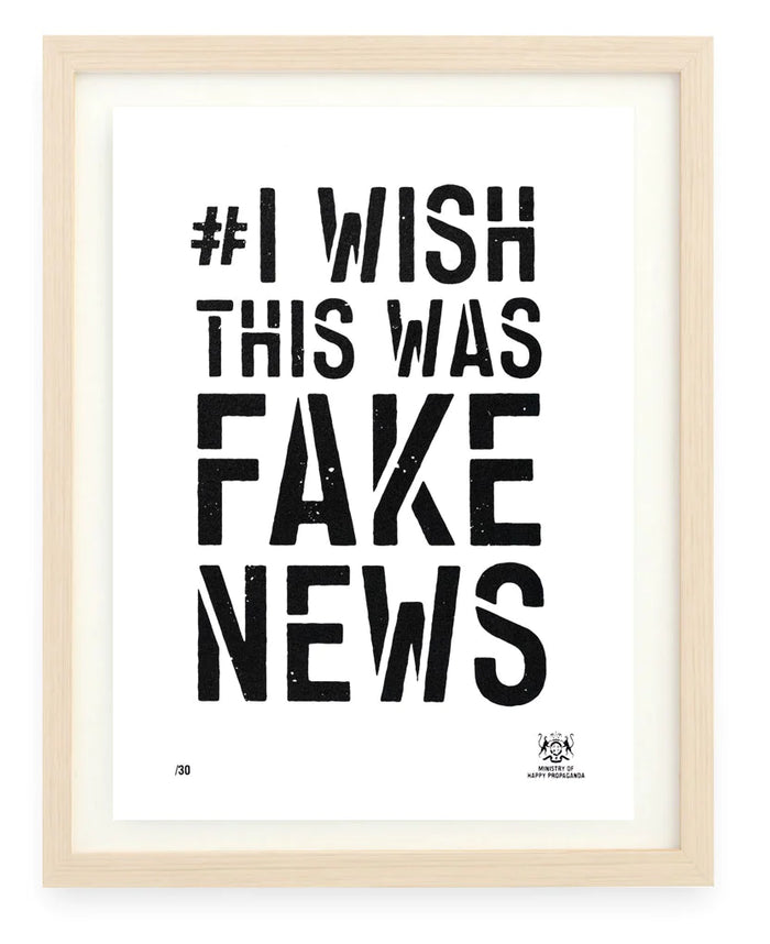 #I Wish This Was Fake News - Smolensky Gallery