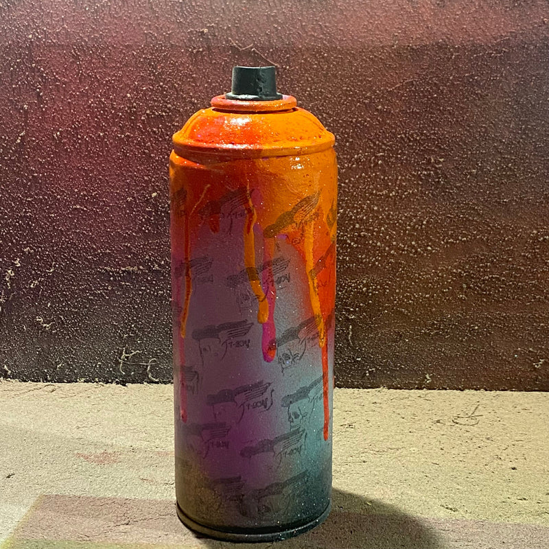 Orange logo spray can - Smolensky Gallery