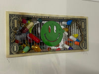 One dollar note, 'Pills and Thrills' Disco edition #1 - Smolensky Gallery