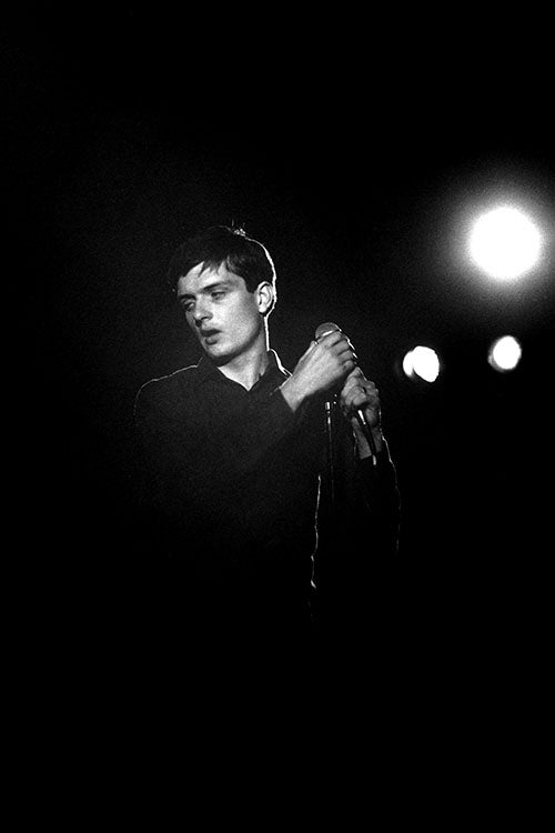 Ian Curtis performing at Leigh Festival - Smolensky Gallery