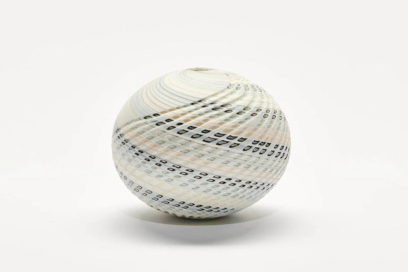 Woven Small Round 3 Tone Half Cut - Smolensky Gallery