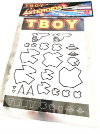 TBOY x ASTEROIDS sticker pack - Smolensky Gallery