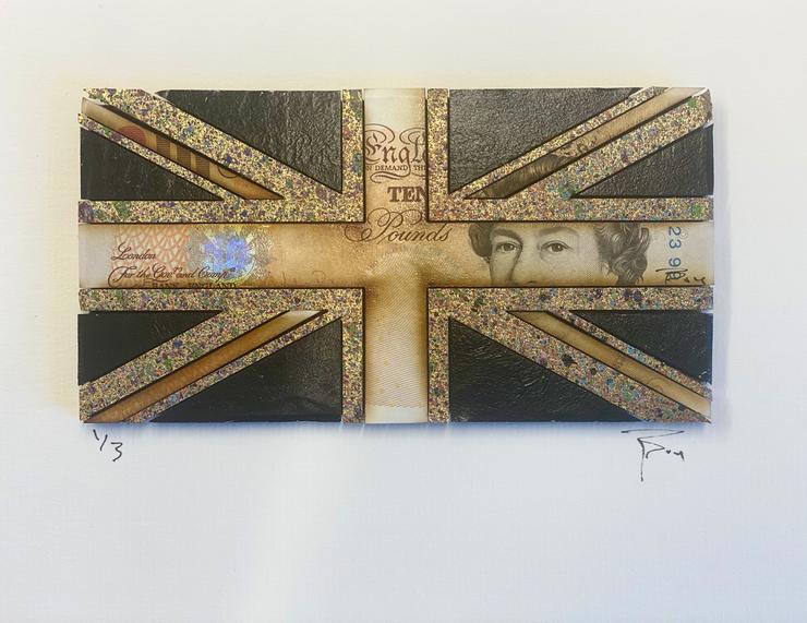 GR£AT BRITAIN Black edition £10 note - Smolensky Gallery