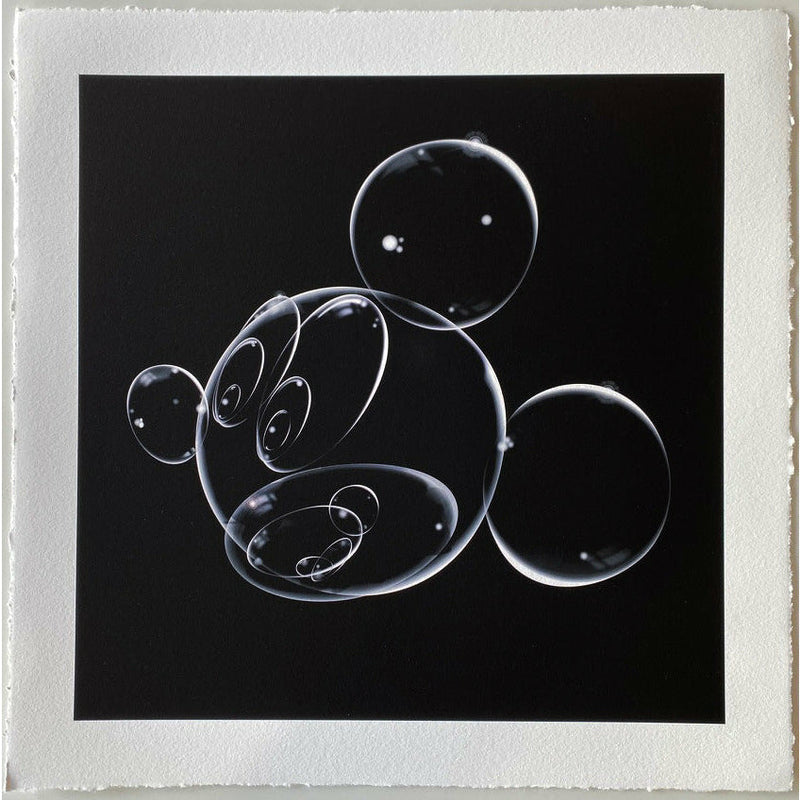 Bubble Mickey black edition - Smolensky Gallery